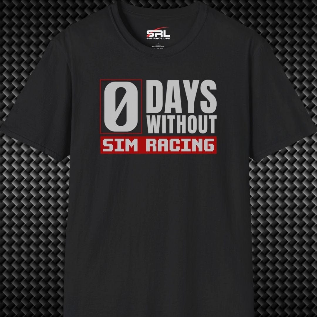 0 Days Sim Racing T-Shirt