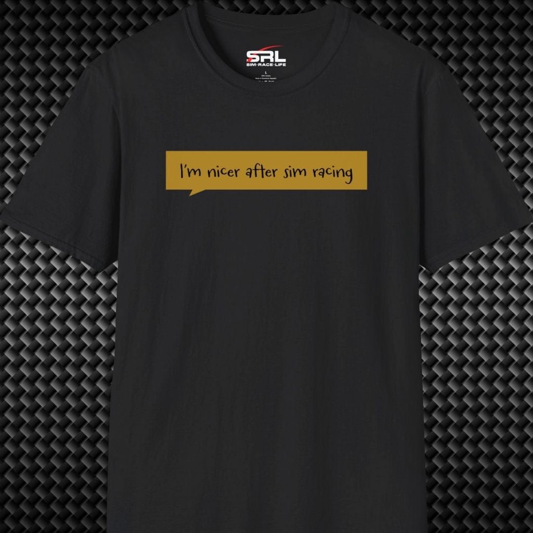 Nicer After Sim Racing T-Shirt