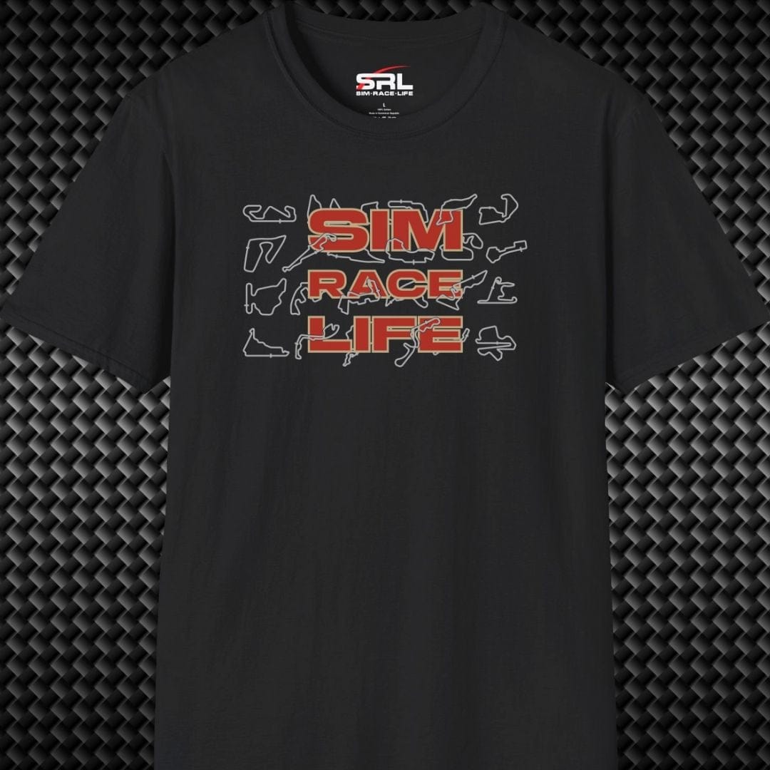 Sim Race Life Tracks T-Shirt