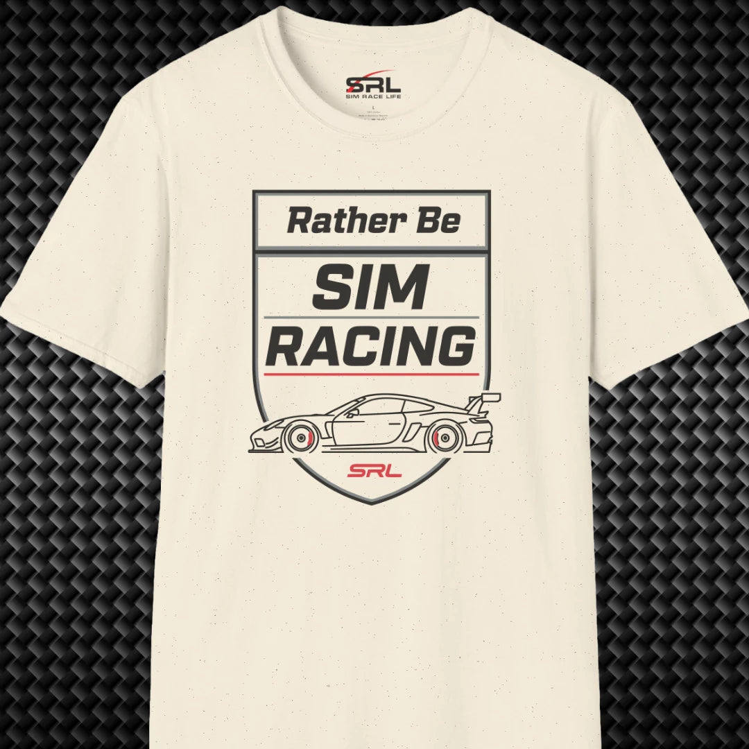 Rather Be Sim Racing T-Shirt