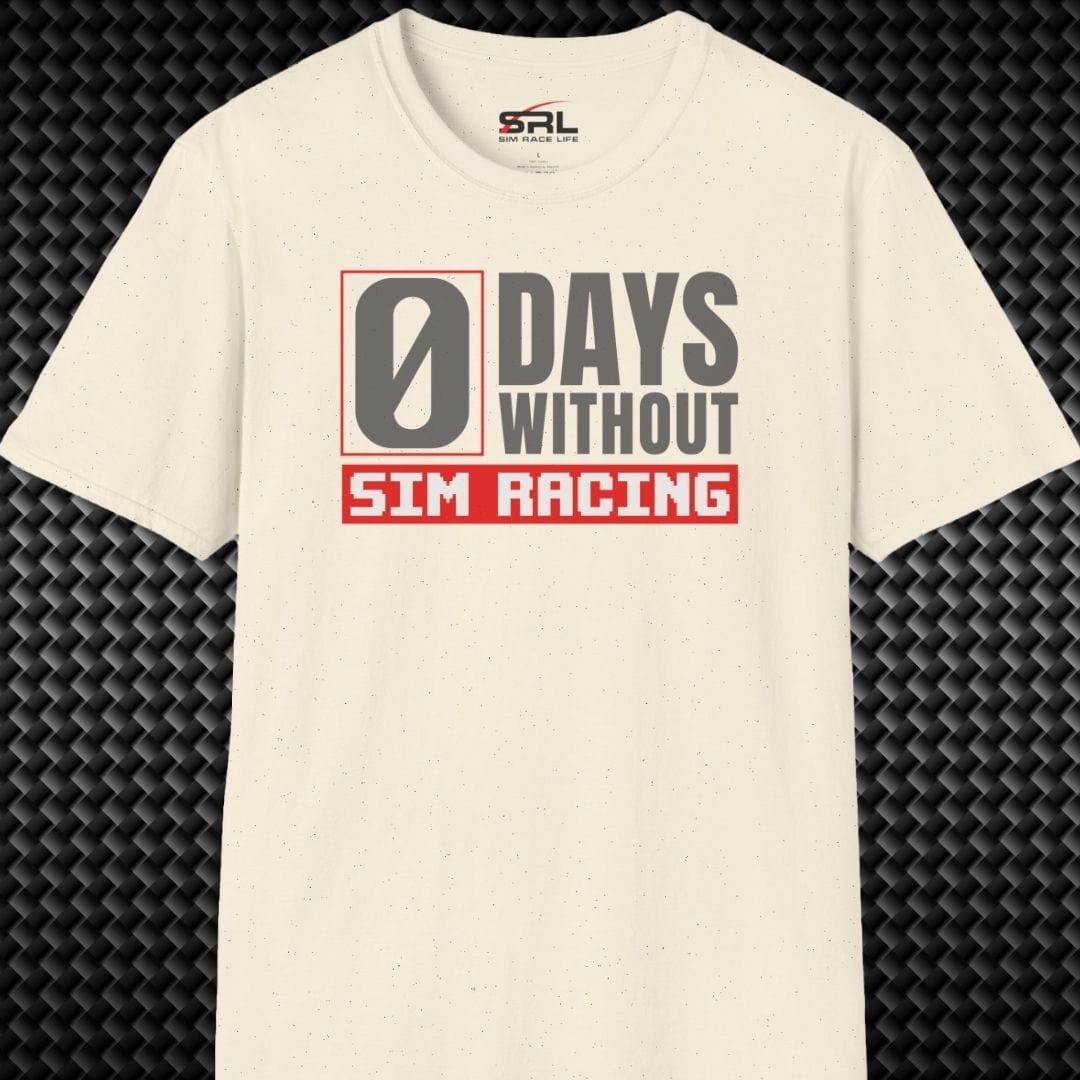 0 Days Sim Racing T-Shirt