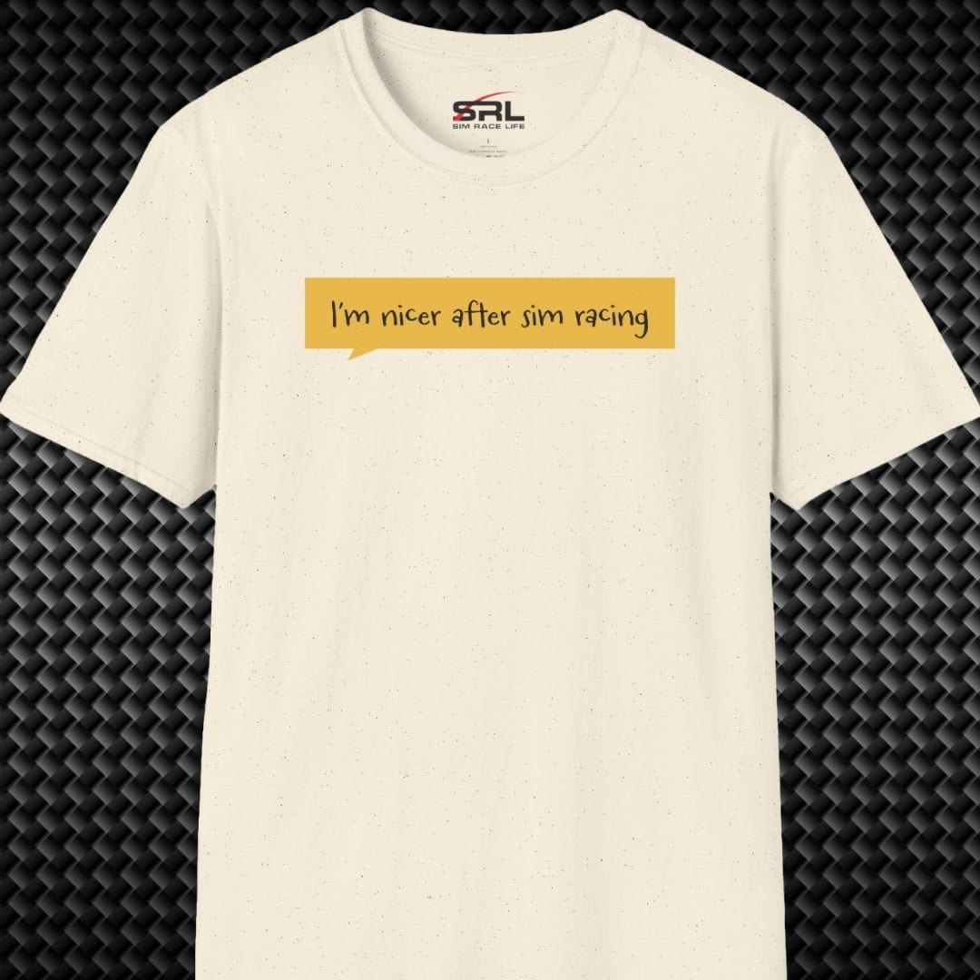 Nicer After Sim Racing T-Shirt
