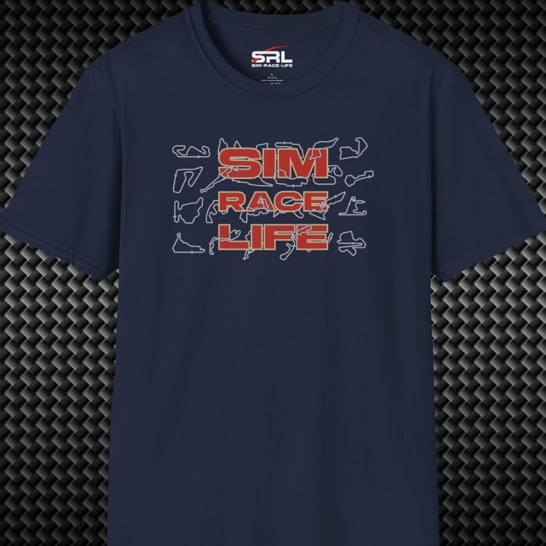 Sim Race Life Tracks T-Shirt