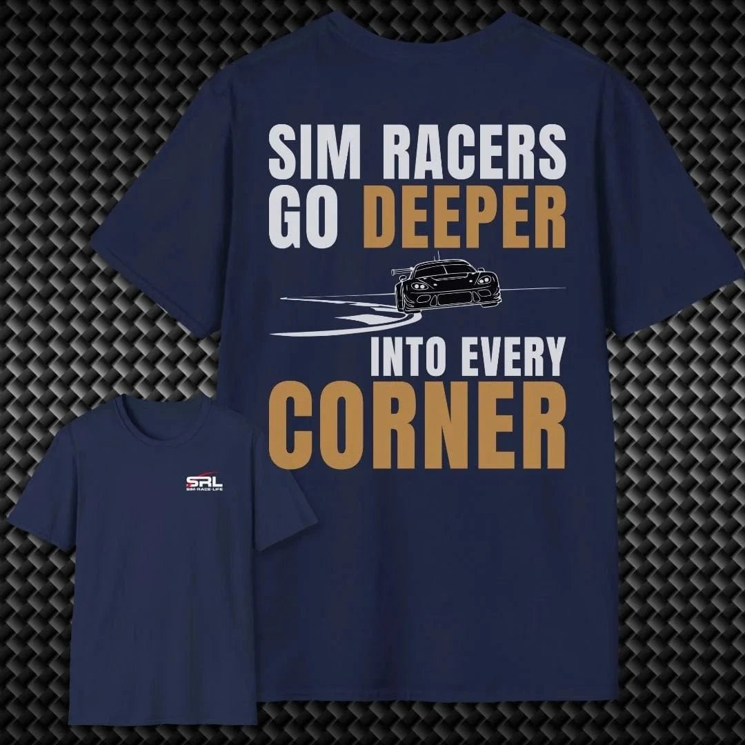 Sim Racers Go Deep T-Shirt