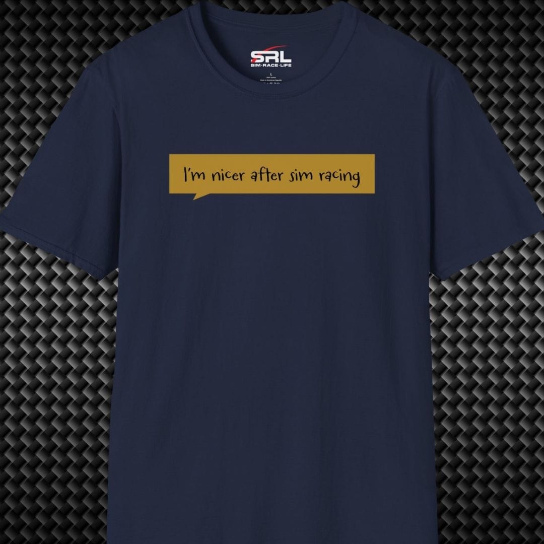 Nicer After Sim Racing T-Shirt