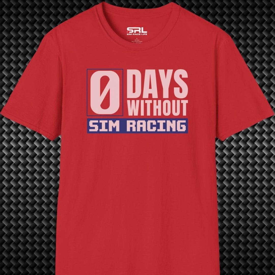0 Days Sim Racing T-Shirt
