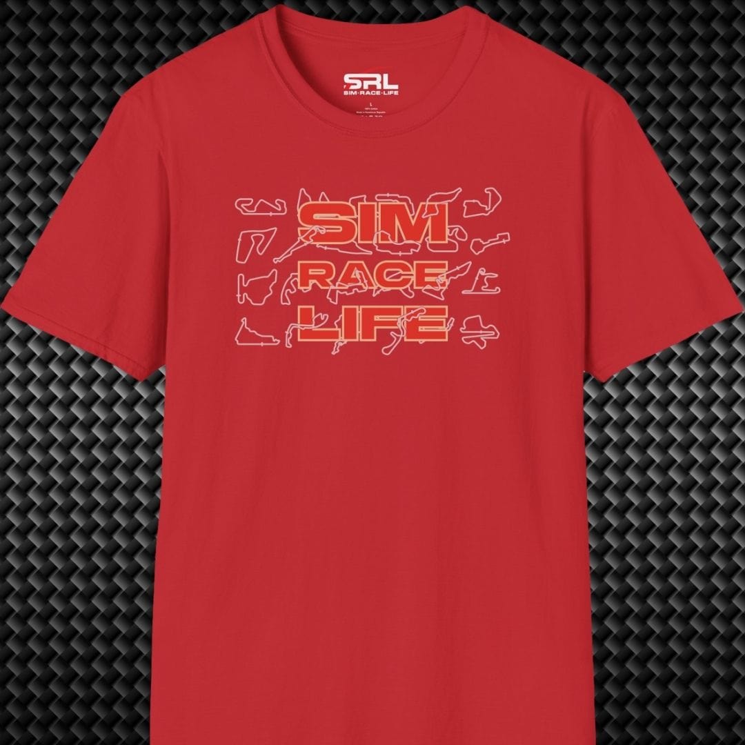 Sim Race Life Tracks T-Shirt
