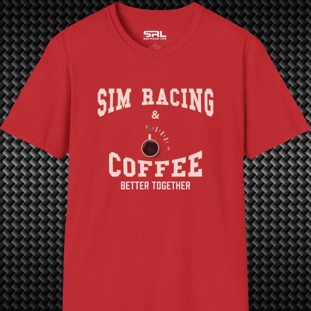Sim Racing & Coffee T-Shirt