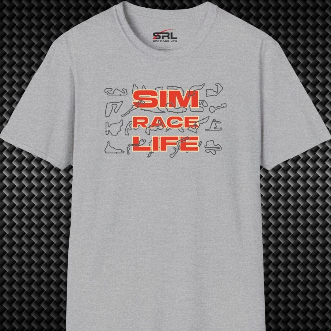 Sim Race Life Tracks T-Shirt