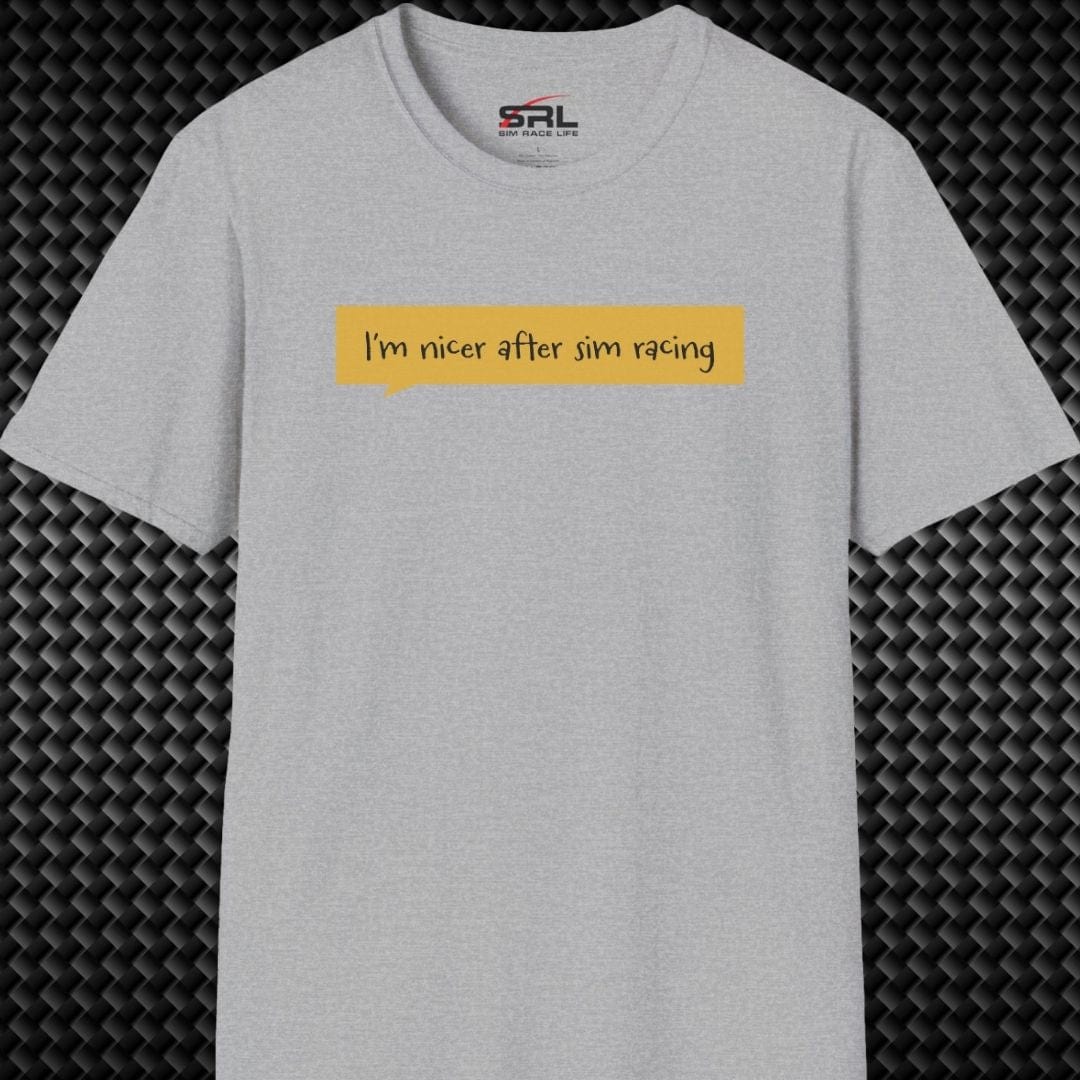 Nicer After Sim Racing T-Shirt
