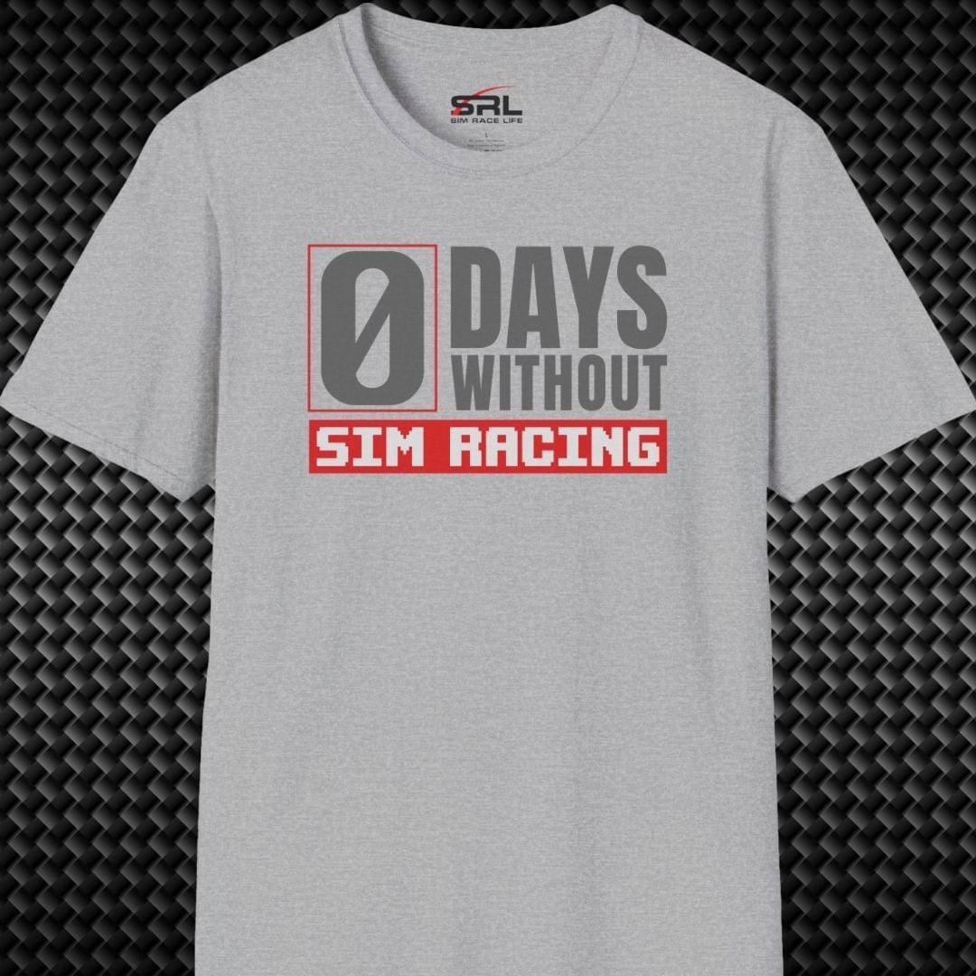 0 Days Sim Racing T-Shirt