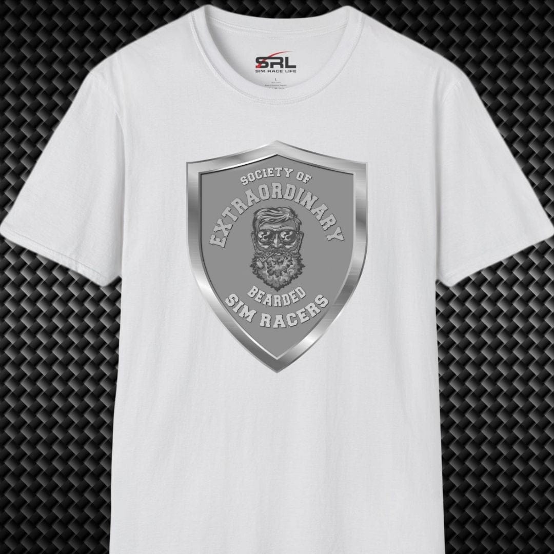 Extraordinary Bearded Sim Racers T-Shirt