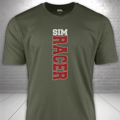 Sim Racer Vertical Graphic T-Shirt