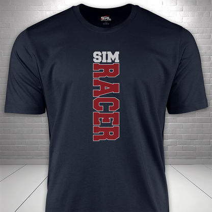 Sim Racer Vertical Graphic T-Shirt