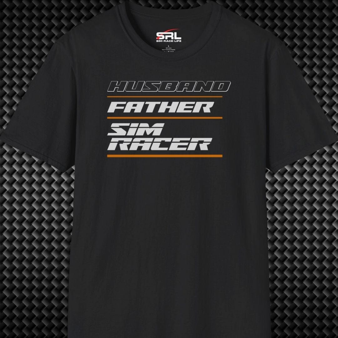 Husband Father Sim Racer T-Shirt