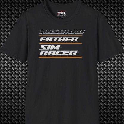 Husband Father Sim Racer T-Shirt