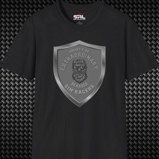 Extraordinary Bearded Sim Racers T-Shirt