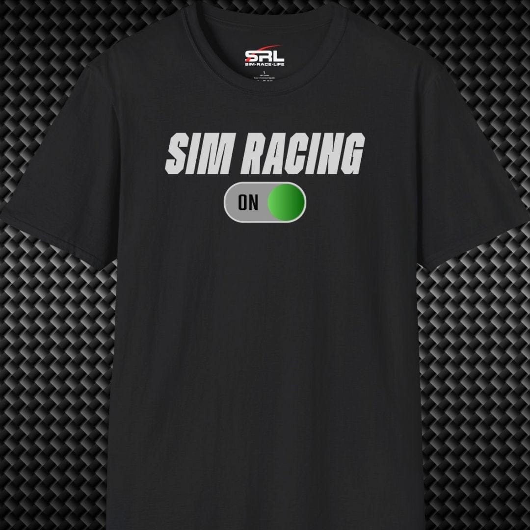 Sim Racing On T-Shirt