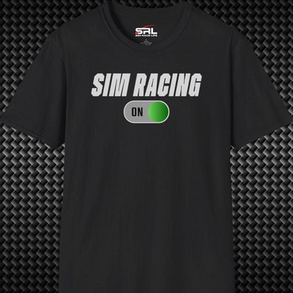 Sim Racing On T-Shirt