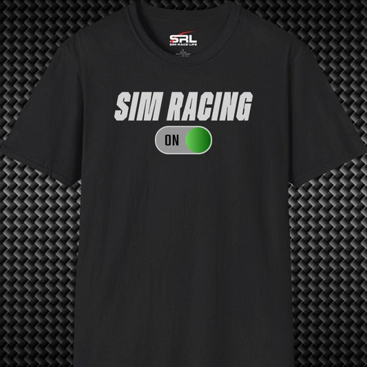 Sim Racing On T-Shirt