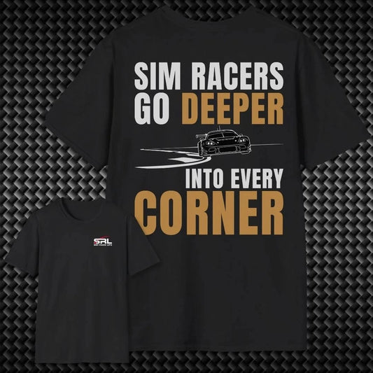 Sim Racers Go Deep T-Shirt