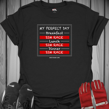 My Perfect Day - Sim Racing T-Shirt