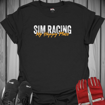 Sim Racing My Happy Place - T-Shirt