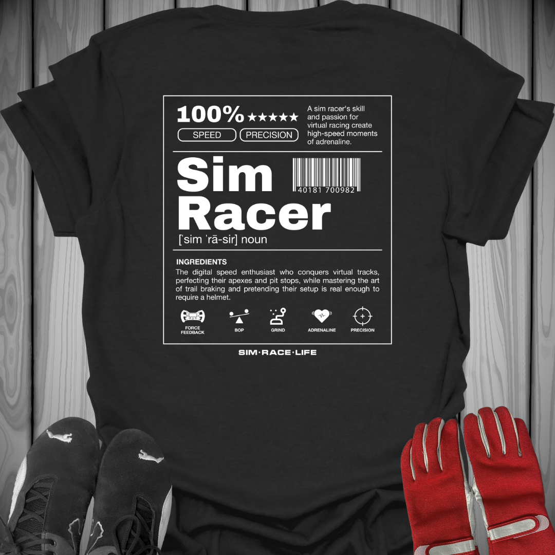 Sim Racer Label T-Shirt