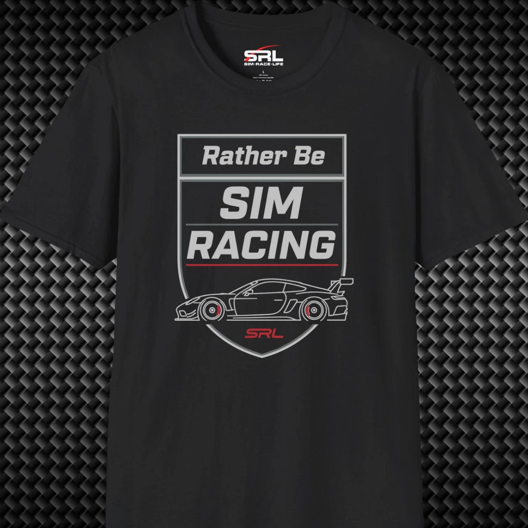 Rather Be Sim Racing T-Shirt