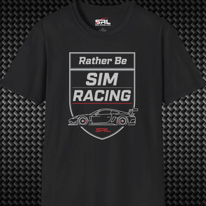 Rather Be Sim Racing T-Shirt
