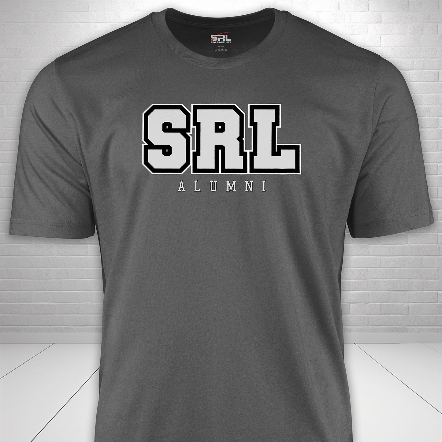 Sim Race Life Alumni Initials T-Shirt