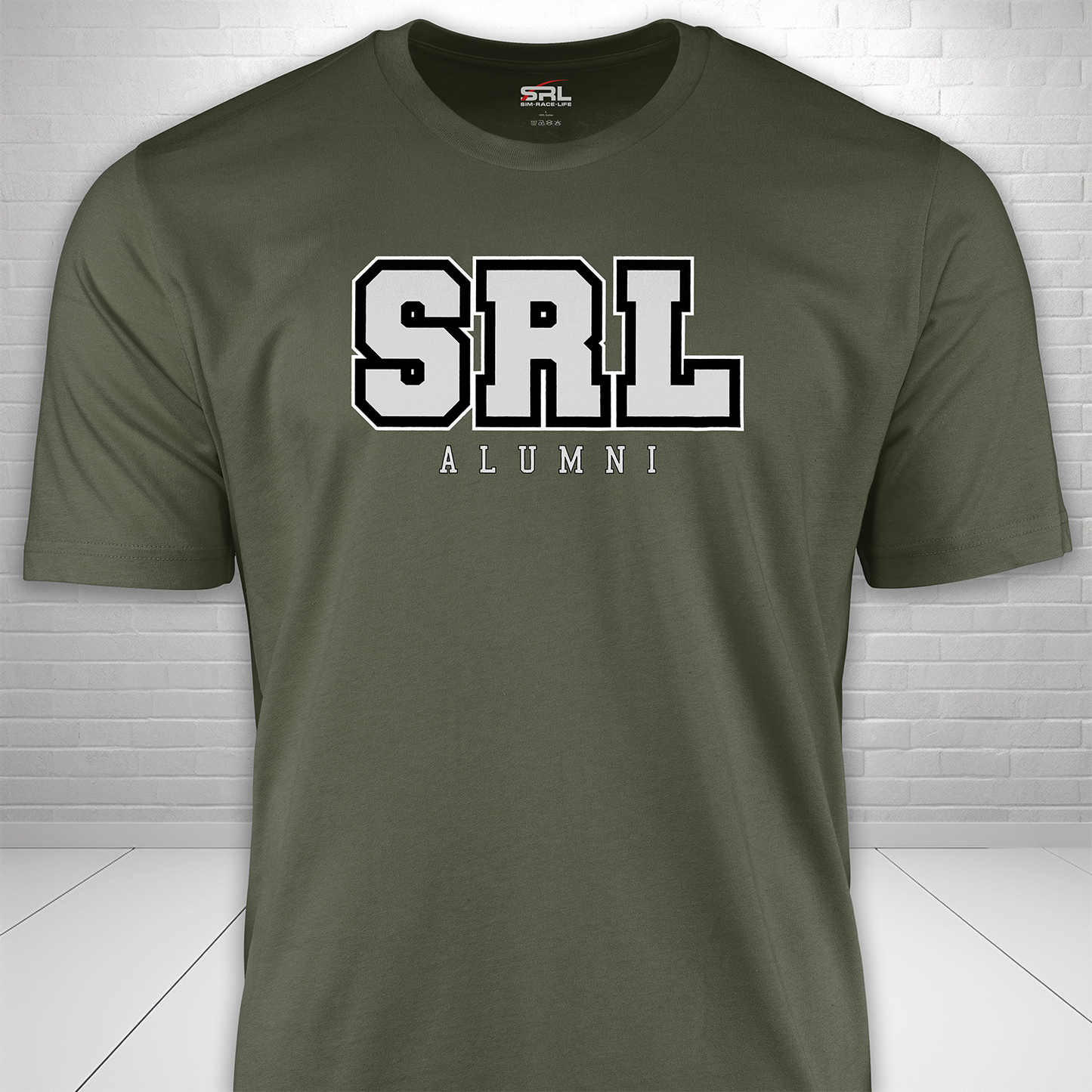 Sim Race Life Alumni Initials T-Shirt