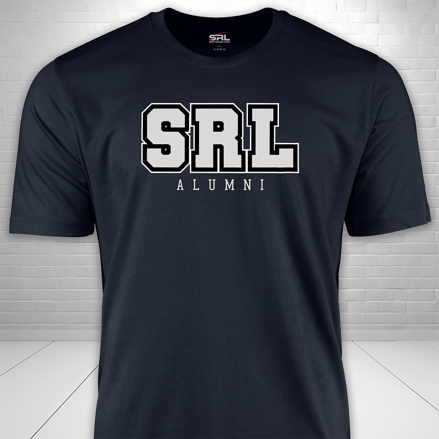 Sim Race Life Alumni Initials T-Shirt