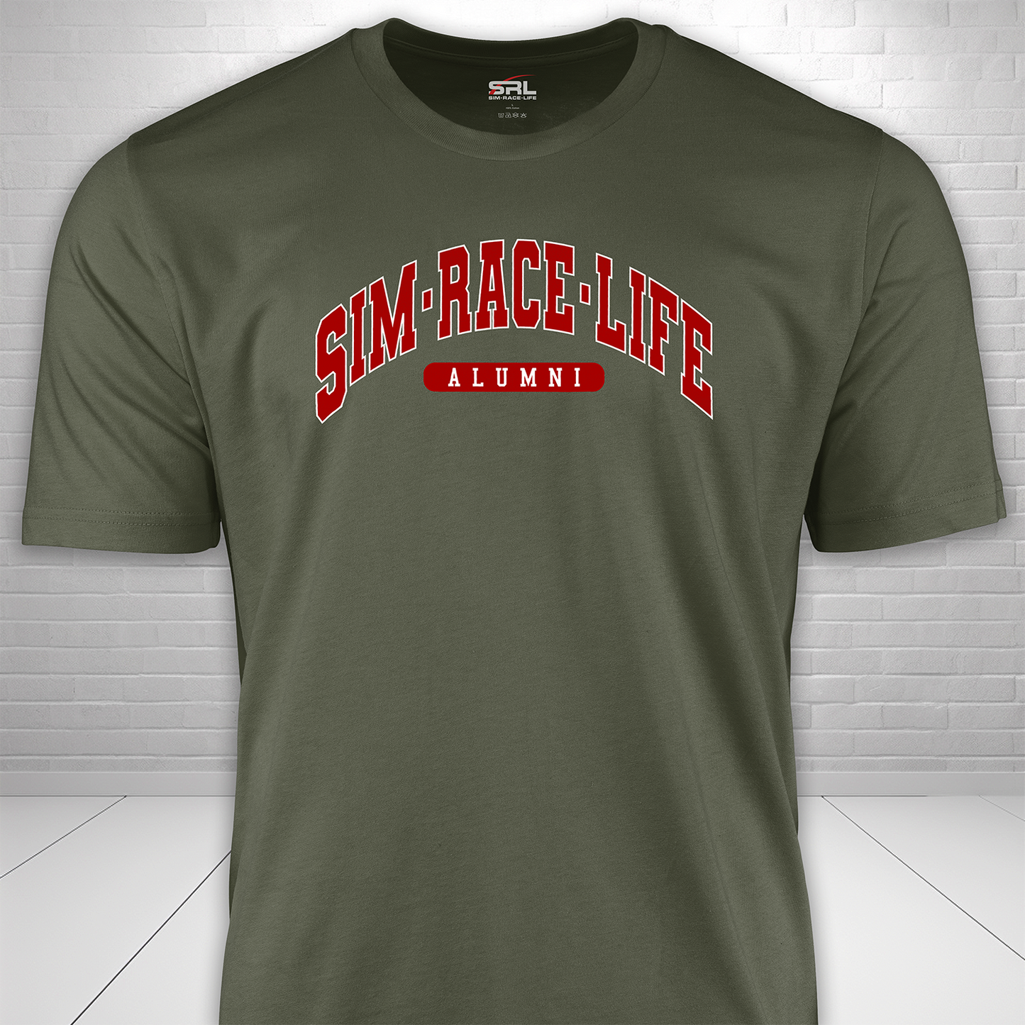 Sim Race Life Alumni Stretched T-Shirt