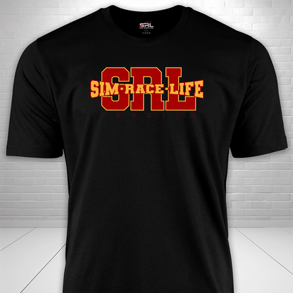 Sim Race Life Warped & Initials T-Shirt