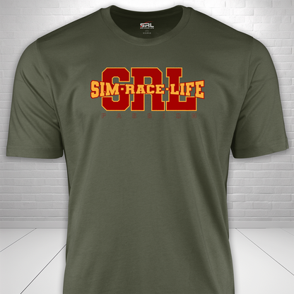 Sim Race Life Warped & Initials T-Shirt