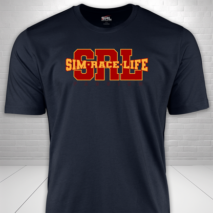 Sim Race Life Warped & Initials T-Shirt