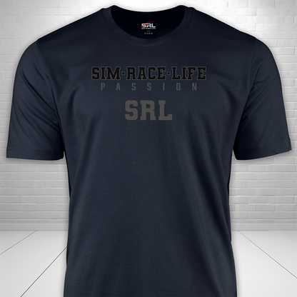 Sim Race Life Passion Black Stealth T-Shirt