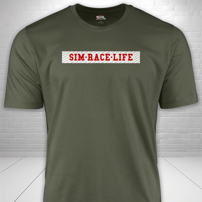 Sim Race Life Stripes T-Shirt