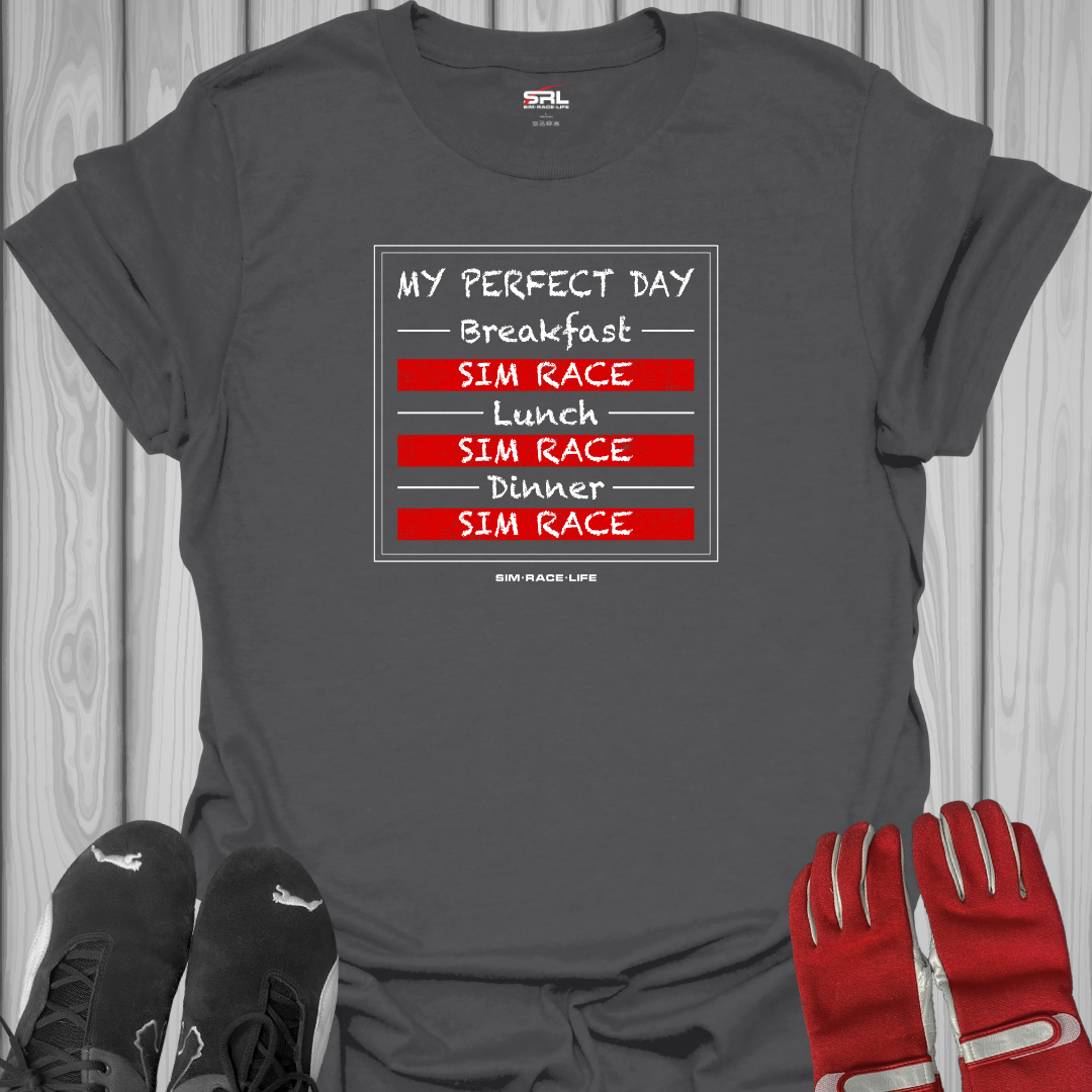 My Perfect Day - Sim Racing T-Shirt