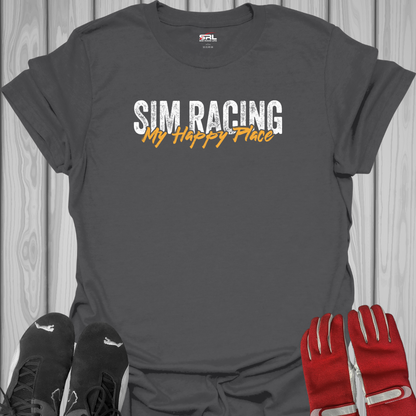 Sim Racing My Happy Place - T-Shirt