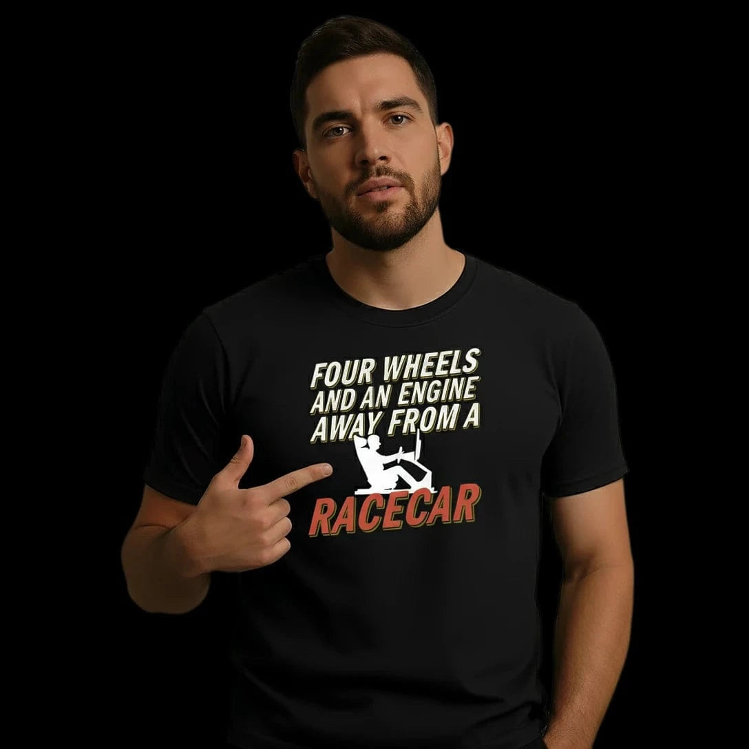 Four Wheels & An Engine T-Shirt