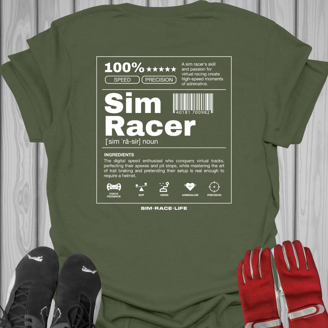 Sim Racer Label T-Shirt