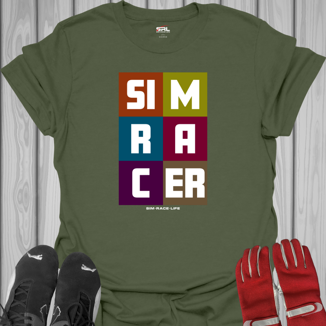 Sim Racer Panel T-Shirt