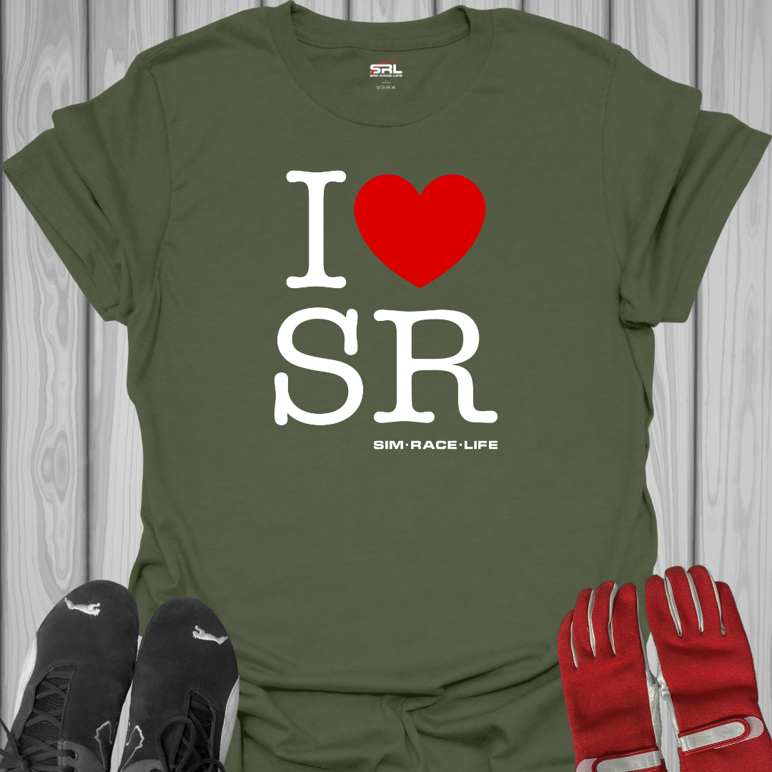 I Love Sim Racing - T-Shirt