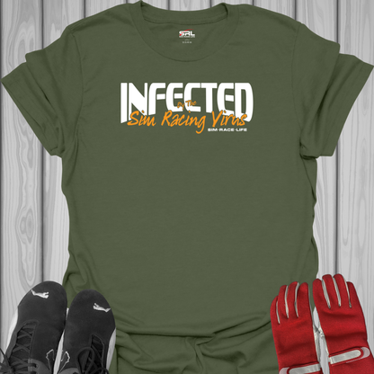 Infected By The Sim Racing Virus T-Shirt