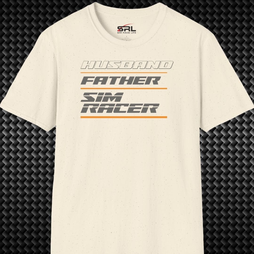 Husband Father Sim Racer T-Shirt