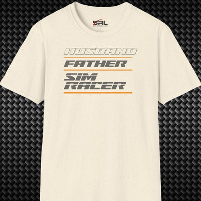 Husband Father Sim Racer T-Shirt