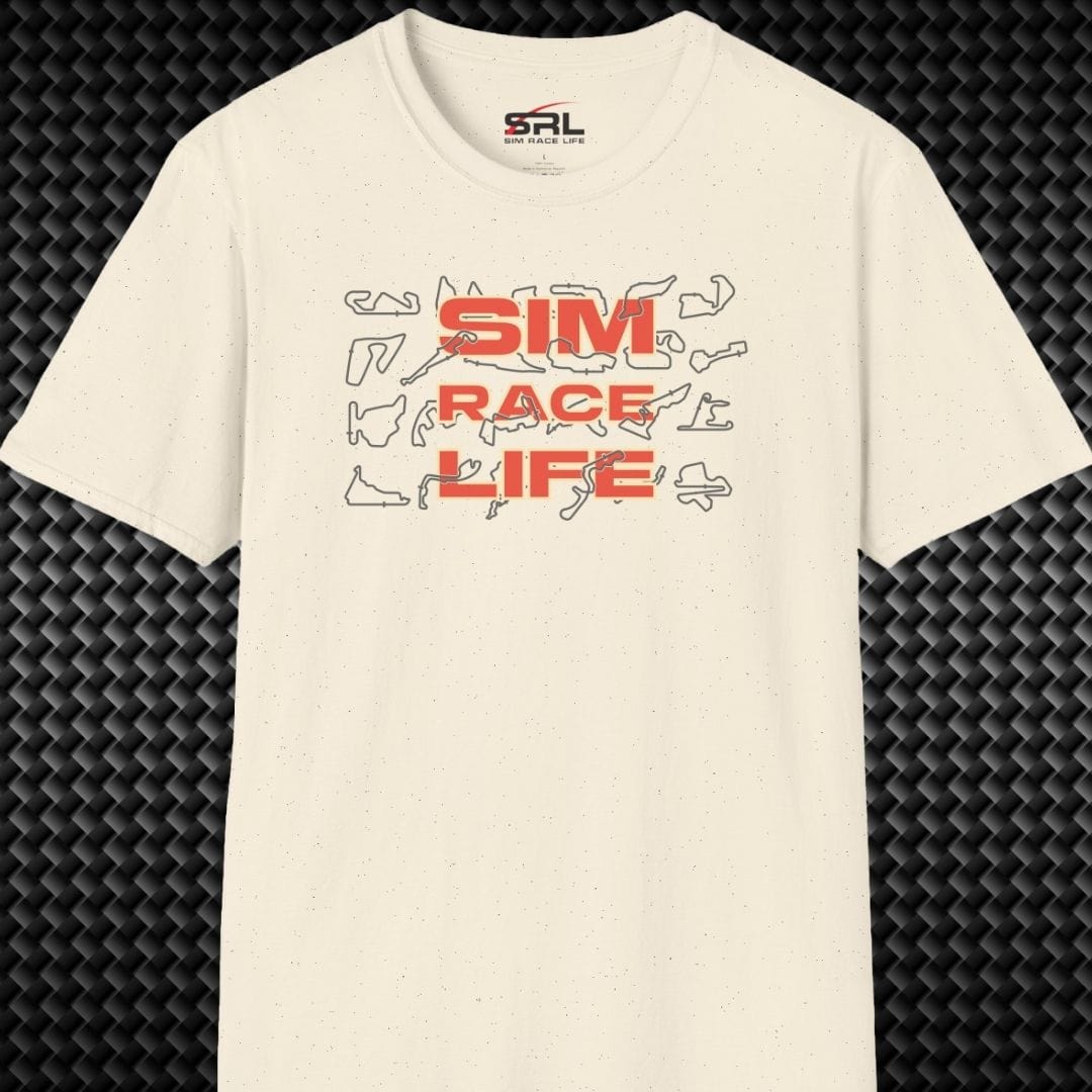 Sim Race Life Tracks T-Shirt