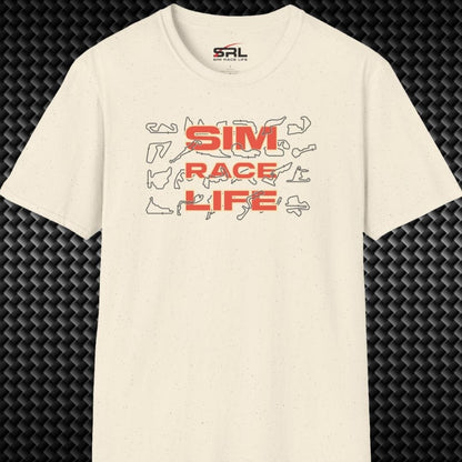 Sim Race Life Tracks T-Shirt